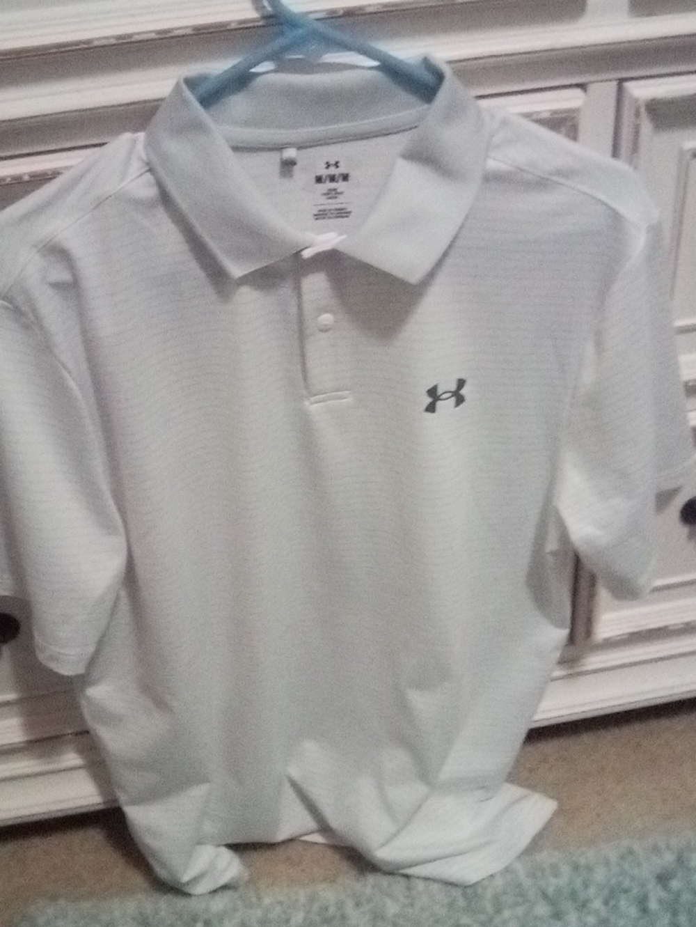 Under Armour White Men’s Performance Polo